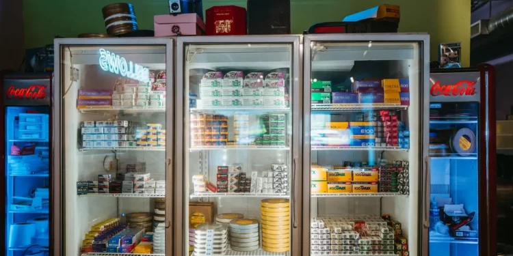 식품매장 냉장고 문달기 지원